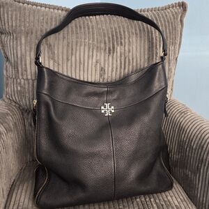 Black Leather Shoulder Bag